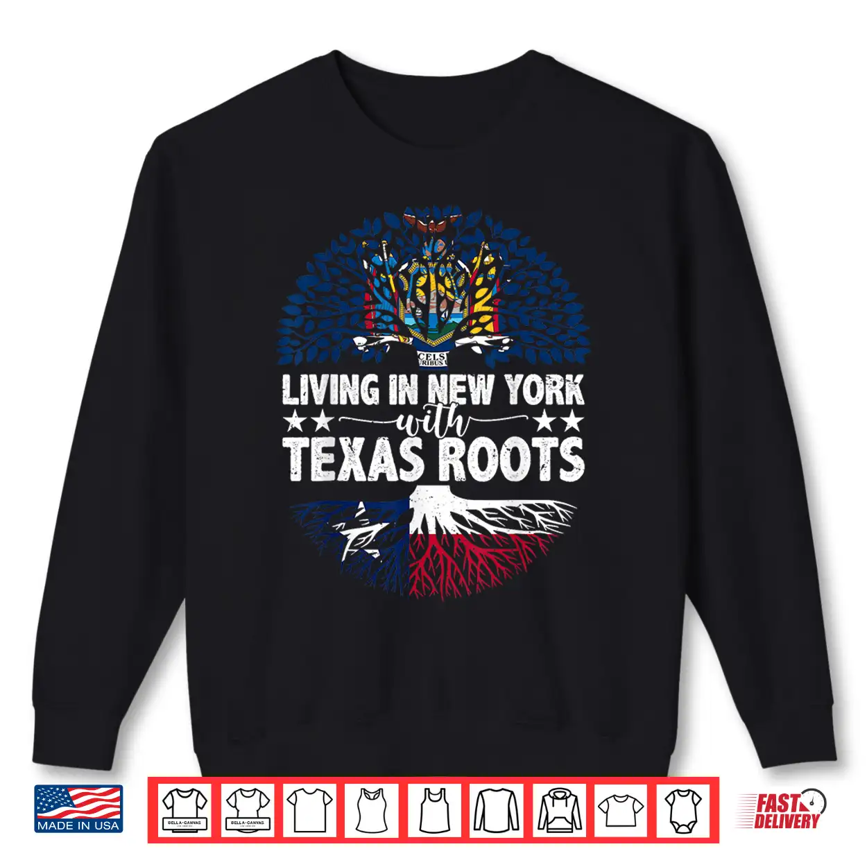 Living In New York With Texas Roots Texas Independence Day Shirt Living In New York With Texas Roots Texas Independence Day Shirt