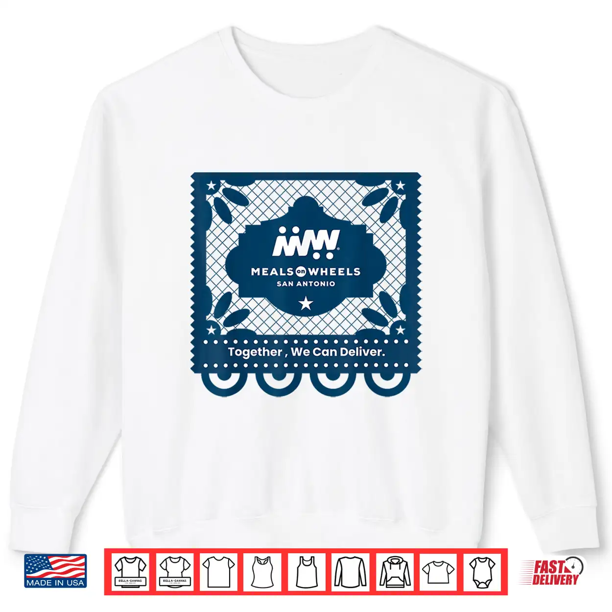 Meals On Wheels Fiesta Logo Shirt Meals On Wheels Fiesta Logo Shirt