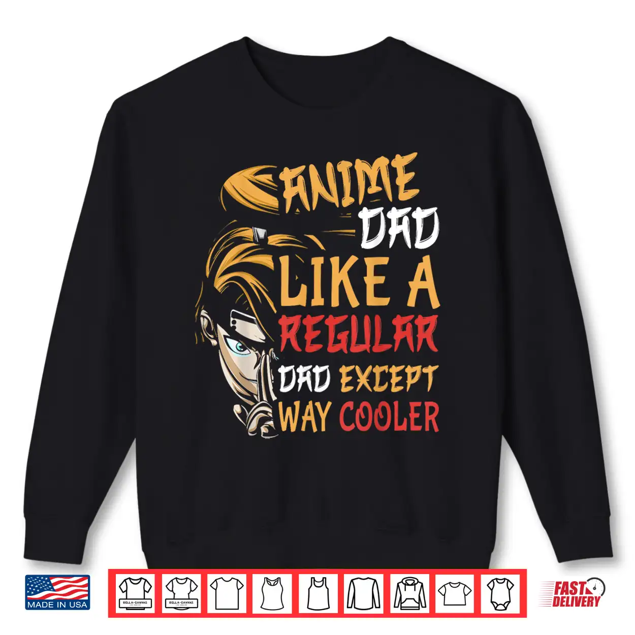 Men Anime Father’S Day Anime Dad Except Way Cooler Shirt Men Anime Father’S Day Anime Dad Except Way Cooler Shirt