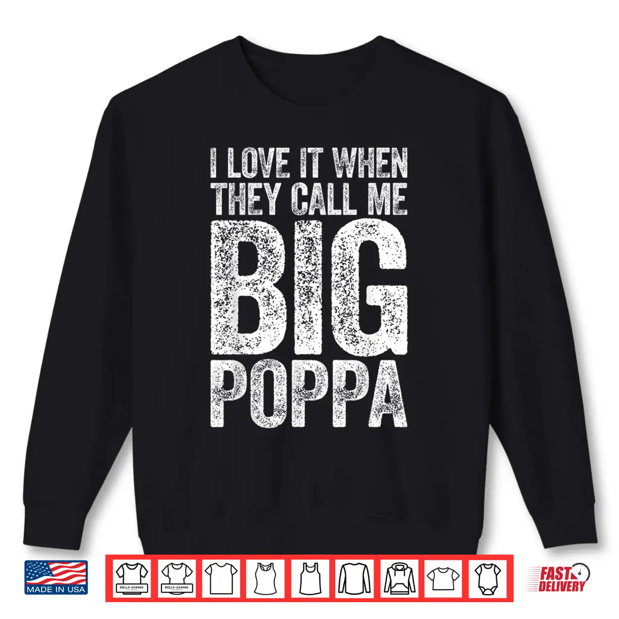 Mens I Love It When They Call Me Big Poppa Shirt Father’S Day Shirt Mens I Love It When They Call Me Big Poppa Shirt Father’S Day Shirt