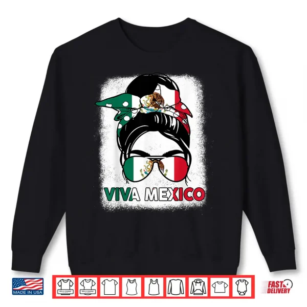Sweatshirt Mexico Independence Day Shirt Viva Mexico Pride Mexican Flag Shirt