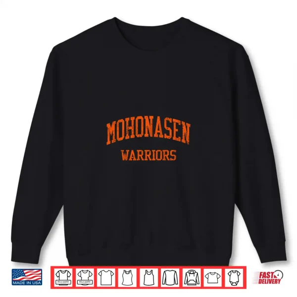 Sweatshirt Mohonasen High School HS Schenectady NY Vintage Sports Shirt