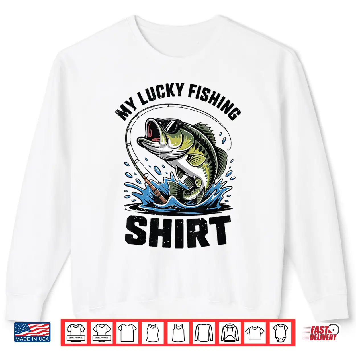 My Lucky Fishing Shirt Bass Fish Funny Fishing Boy Toddler Shirt My Lucky Fishing Shirt Bass Fish Funny Fishing Boy Toddler Shirt