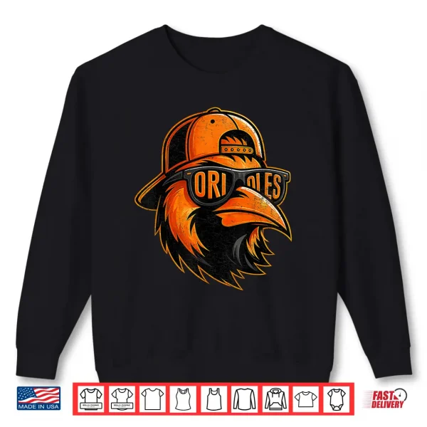 Sweatshirt Oriole Name Retro Vintage Shirt