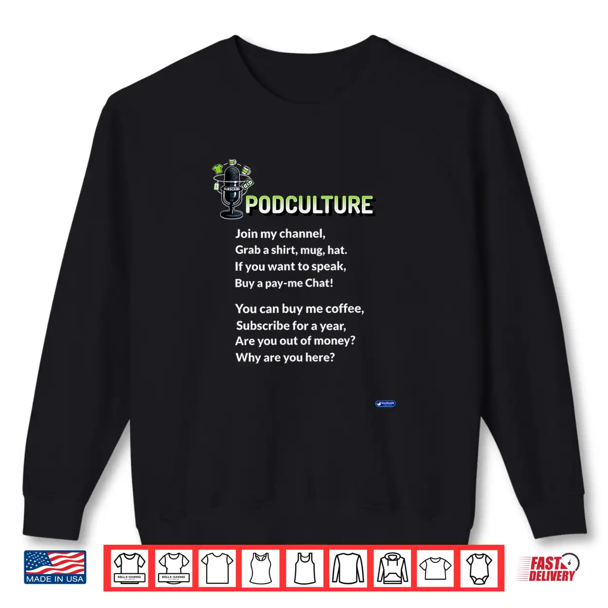 Podculture (The World Of Podcasting) Shirt Podculture (The World Of Podcasting) Shirt
