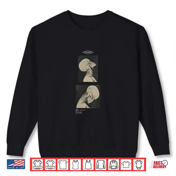 Sweatshirt Paramore Cropped Headbanger X Ray Doctors Shirt