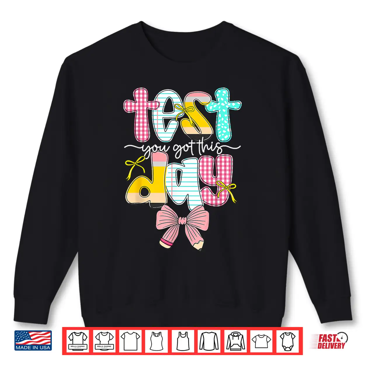 Pencil Coquette Bow Test Day You Got This School Testing Shirt Pencil Coquette Bow Test Day You Got This School Testing Shirt