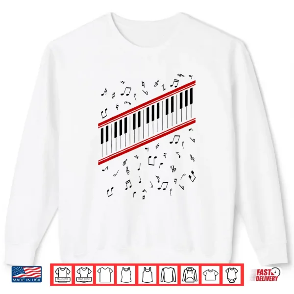 Sweatshirt Piano Beat It Costume Shirt
