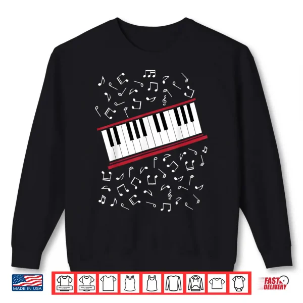 Sweatshirt Piano Beat it Music Cosplay Shirt