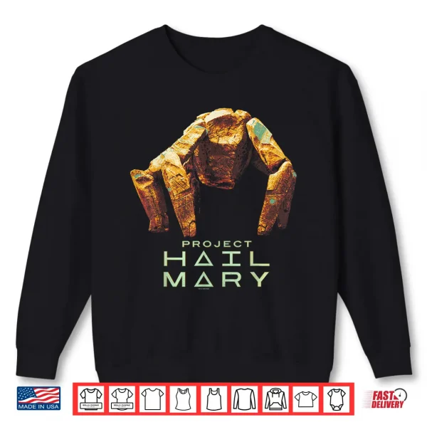 Sweatshirt Project Hail Mary Rocky The Alien Portrait Shirt