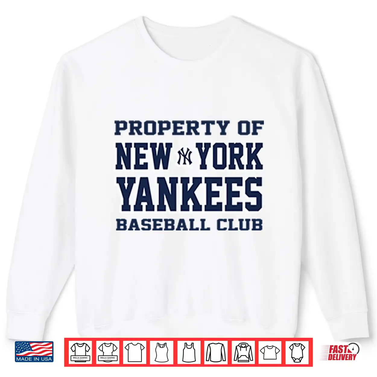 Property Of New York Yankees Baseball Club Shirt Property Of New York Yankees Baseball Club Shirt