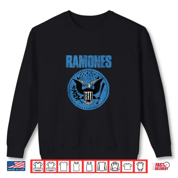 Sweatshirt Ramones Blue Seal Shirt