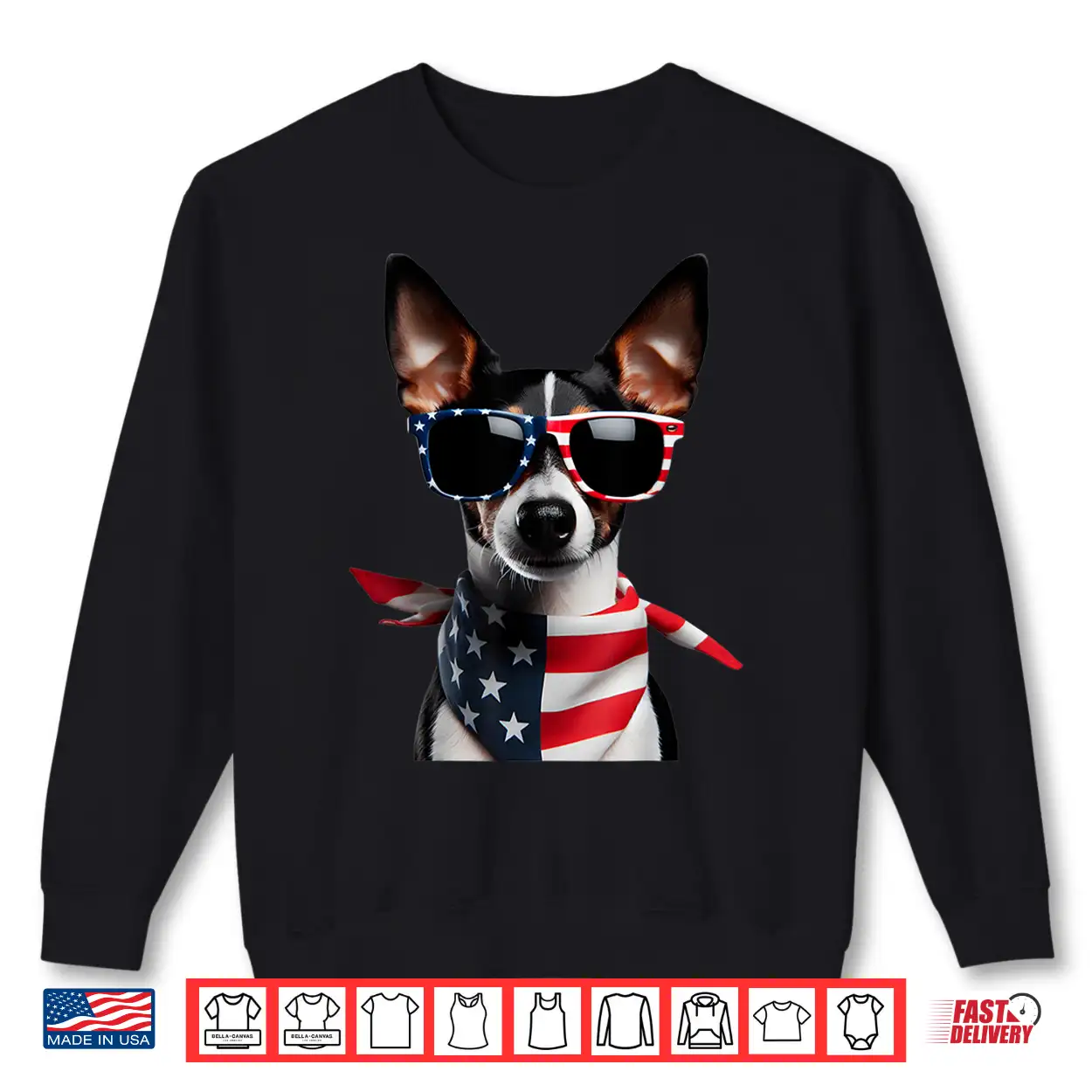 Rat Terrier Dog 4Th Of July American Independence Day Owner Shirt Rat Terrier Dog 4Th Of July American Independence Day Owner Shirt