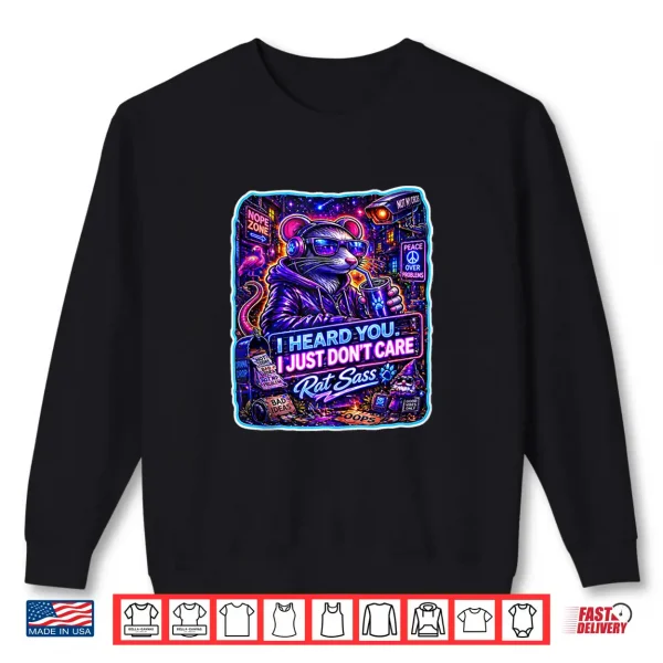 Sweatshirt Sarcastic Synthwave Retro Attitude Urban Vaporwave Shirt