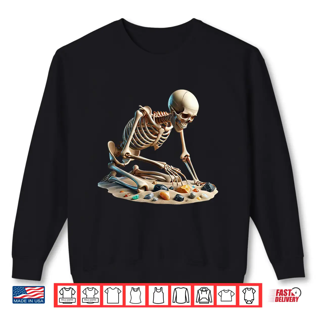 Skeleton Rock Collecting Geologist Gemstone Geology Teacher Shirt Skeleton Rock Collecting Geologist Gemstone Geology Teacher Shirt