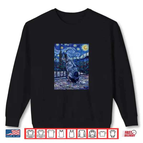 Sweatshirt Starry Blue Heeler Shirt