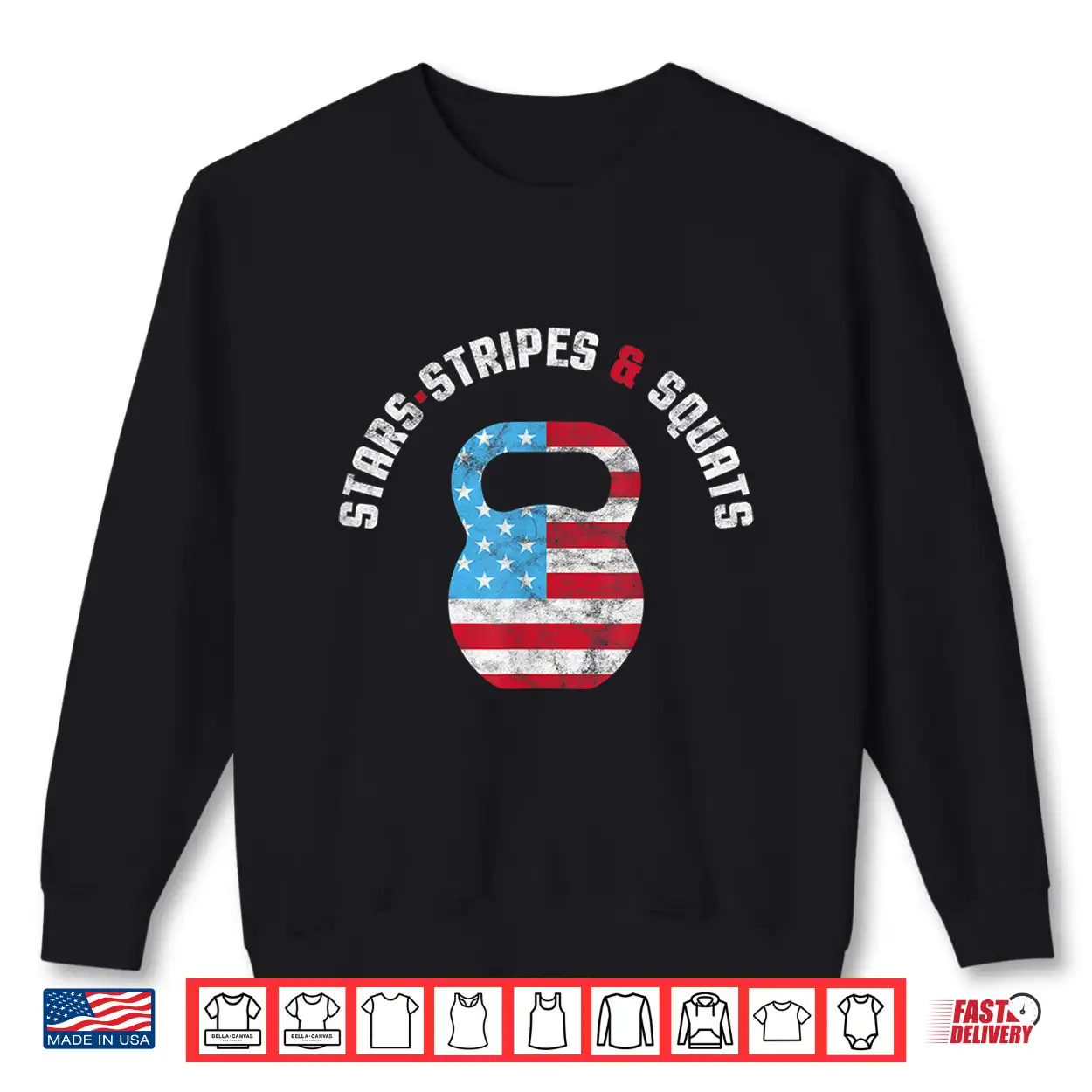 Stars Stripes And Squad Workout Gym Usa Flag 4Th July Shirt Stars Stripes And Squad Workout Gym Usa Flag 4Th July Shirt