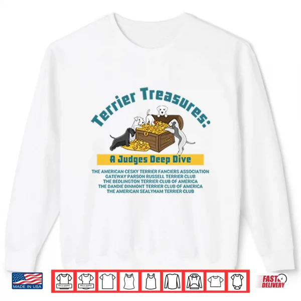Terrier Treasures A Judges Deep Dive Shirt 2 Sweatshirt Terrier Treasures A Judges Deep Dive Shirt