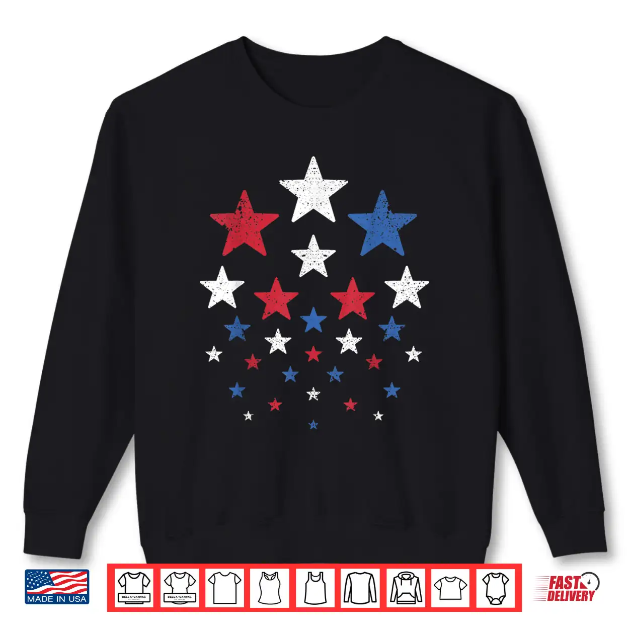 Usa American Flag Patriotic Red White Blue Stars 4Th Of July Shirt Usa American Flag Patriotic Red White Blue Stars 4Th Of July Shirt