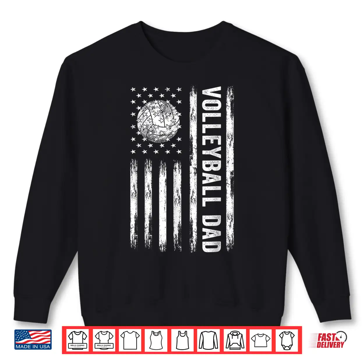 Usa Flag Volleyball Dad Father’S Day Shirt Usa Flag Volleyball Dad Father’S Day Shirt