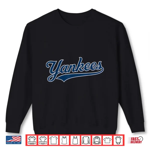 Sweatshirt Vintage Yankee Name Personalized Shirt