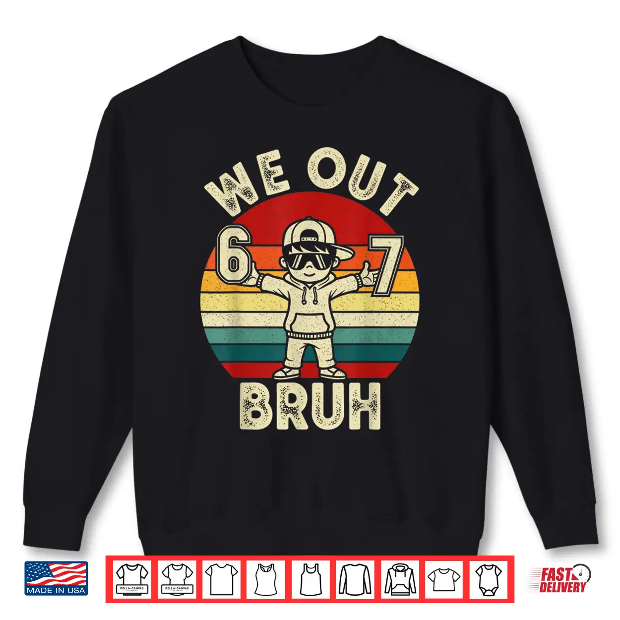 We Out Bruh 67 Last Day Of School Kids Boy Six Seven Meme Shirt We Out Bruh 67 Last Day Of School Kids Boy Six Seven Meme Shirt