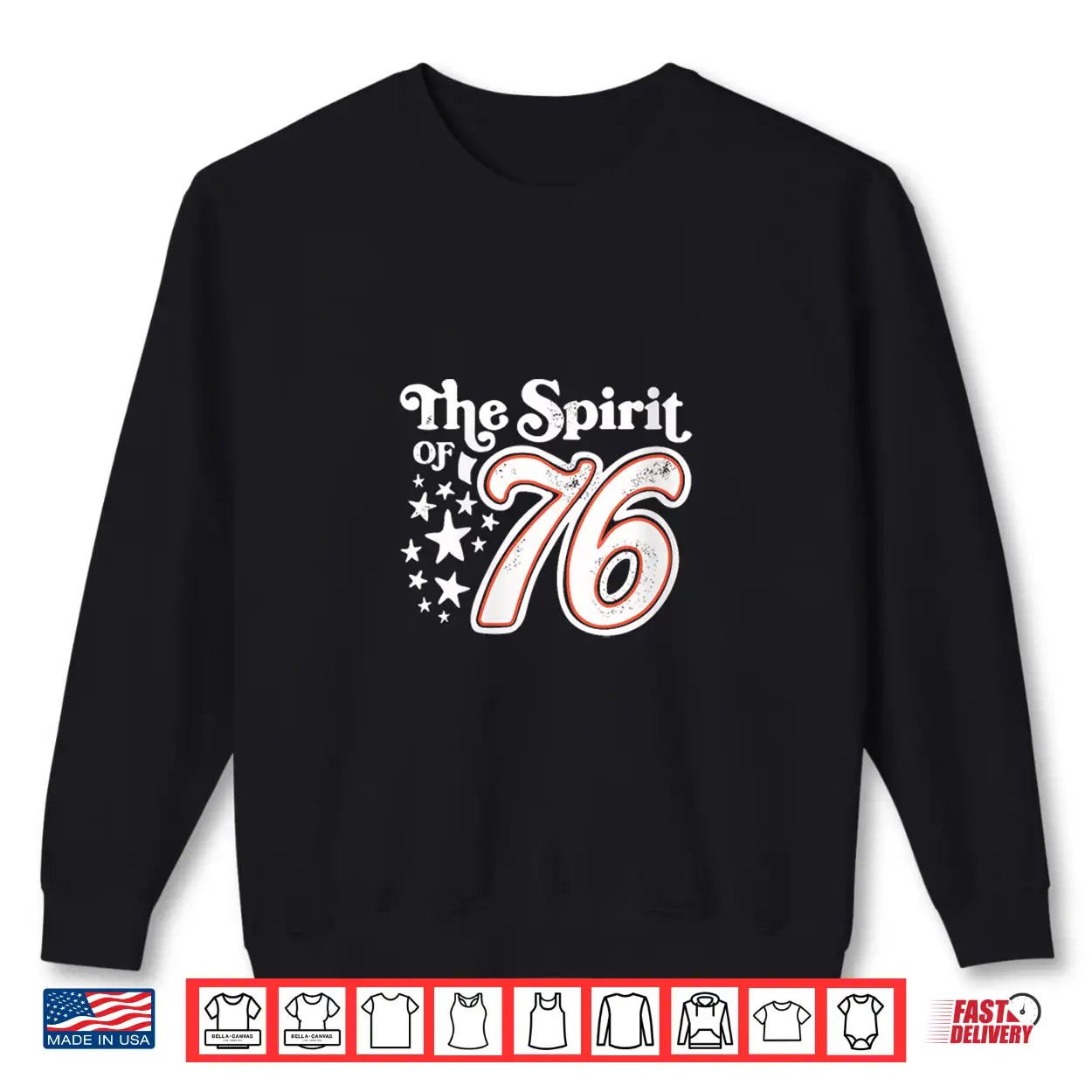 Womens The Spirit Of ’76 Happy Independence Day Unisex Shirt Womens The Spirit Of ’76 Happy Independence Day Unisex Shirt