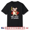 Teacher Mouse We Test At Dawn Test Day Coordinator Exam Shirt