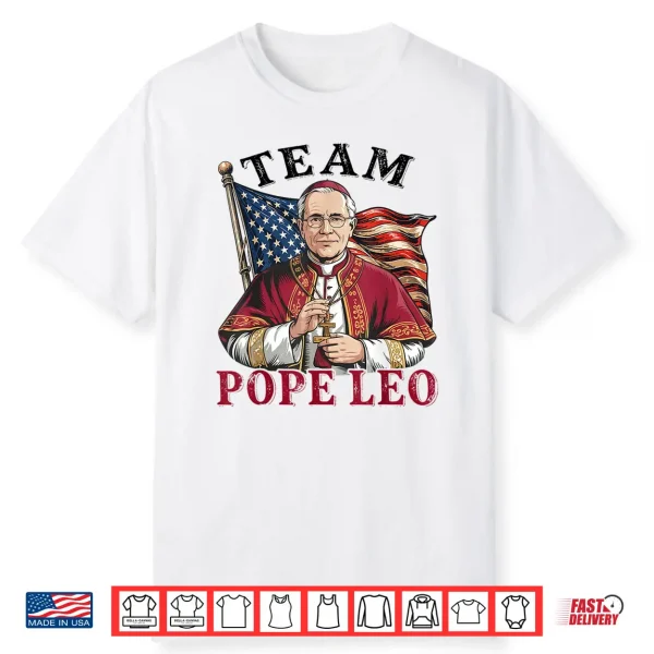 Team Pope Leo Xiv Vintage Shirt