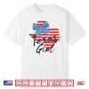 Texas Girl Texas Independence Day Coquette Bow Texan Girls Shirt
