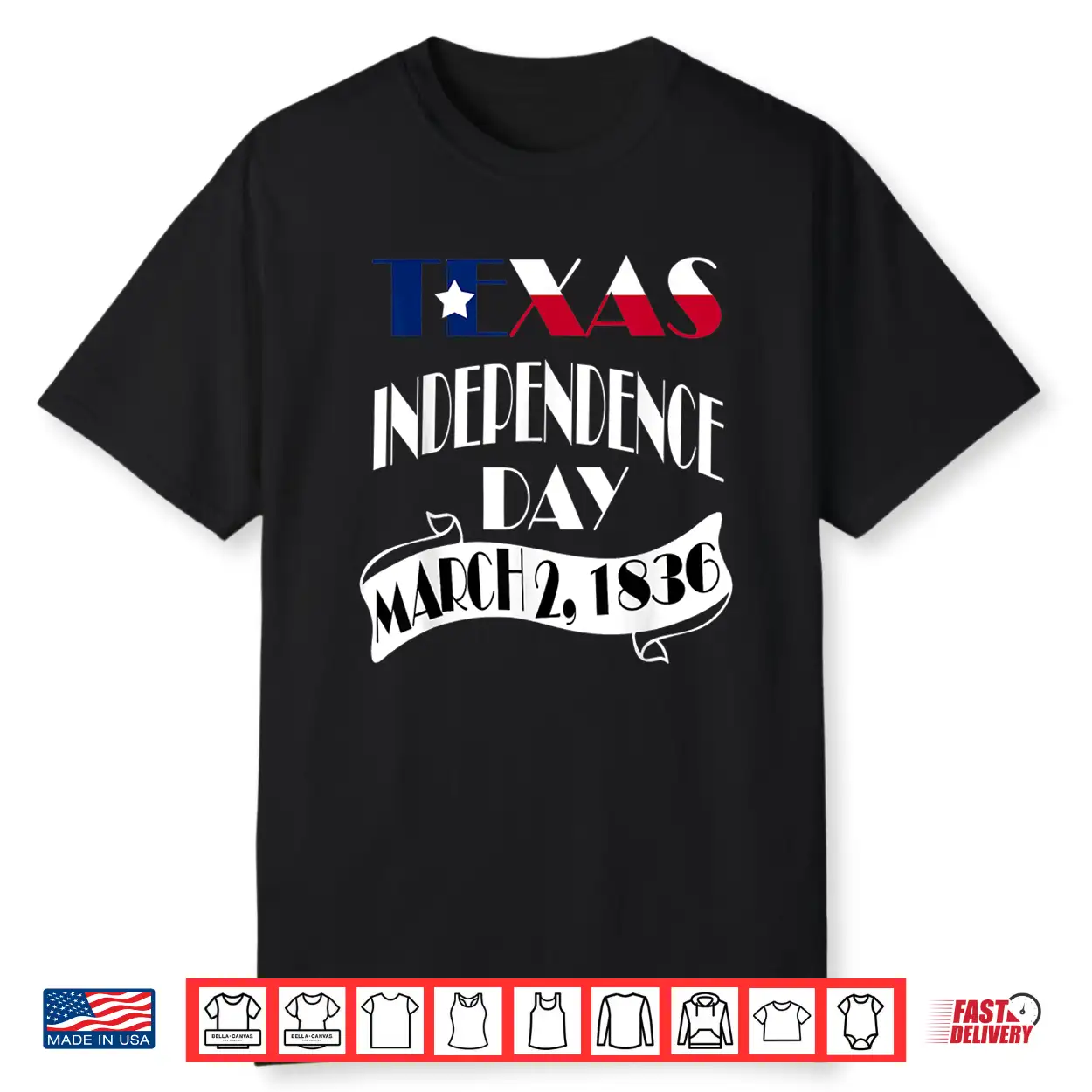 Texas Independence Day Gift Celebrates The 2 March 1836 Shirt Texas Independence Day Gift Celebrates The 2 March 1836 Shirt