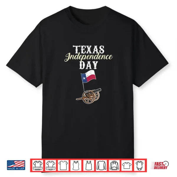 Texas Independence Day Historical State Shirt