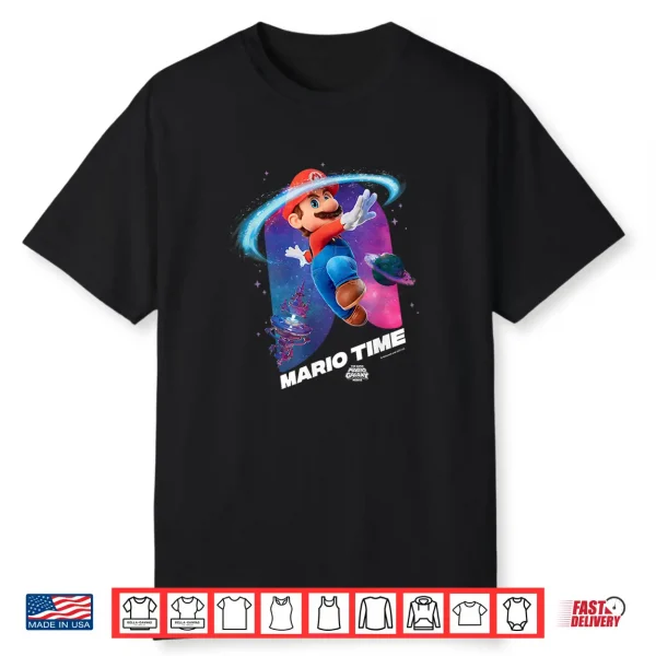 The Super Mario Galaxy Movie Mario Time Shirt