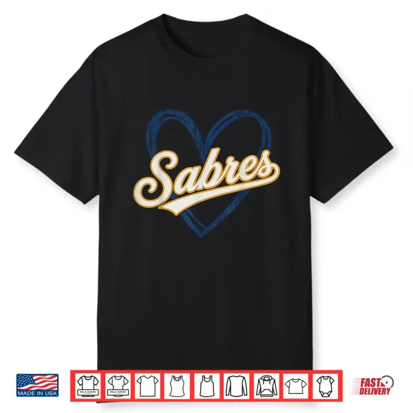 Vintage Sabres Retro Classic Gifts For Men Women Kids Shirt