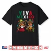 Viva Mexico Boy Girl Maracas Guitar Mexican Independence Kid Shirt
