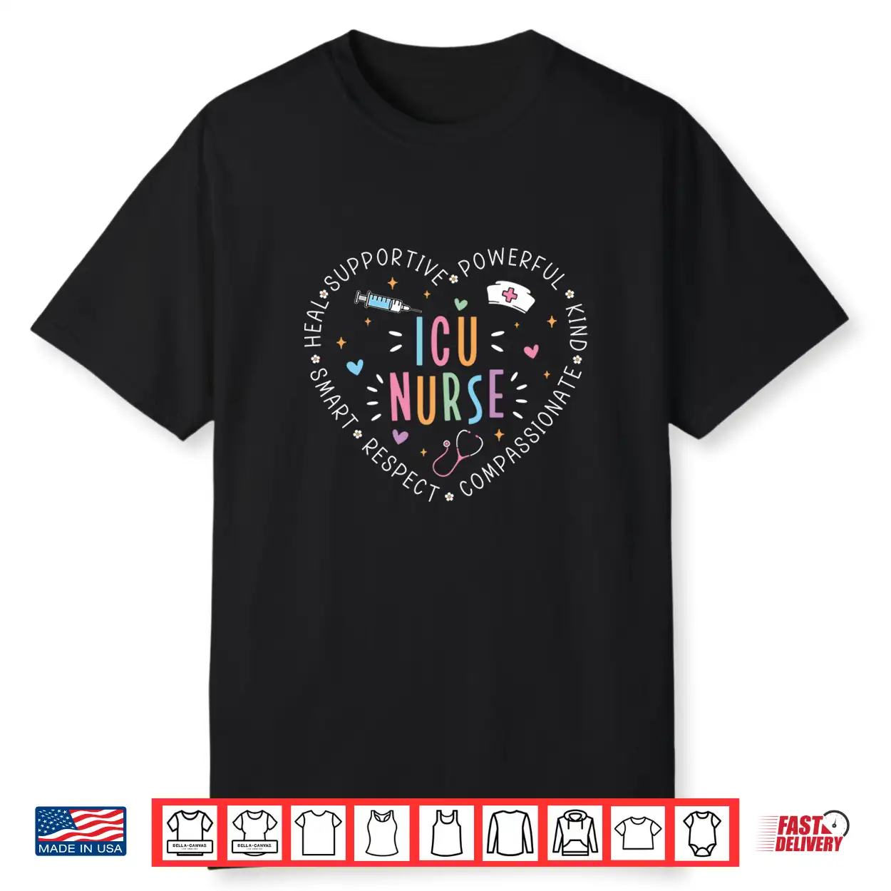 Womens Icu Nurse Shirt Intensive Care Unit Nurse Week 2026 Shirt Womens Icu Nurse Shirt Intensive Care Unit Nurse Week 2026 Shirt