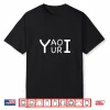 Yaoi Yuri Funny Anime Manga Fan Humor Novelty Typography Premium Tri Blend Shirt