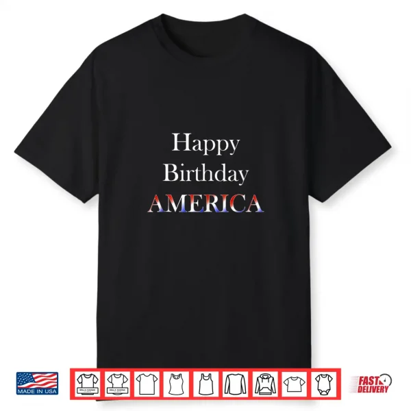 250 America Anniversary Birthday Shirt