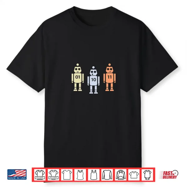 3 Robots Color Christian Survivor Shirt