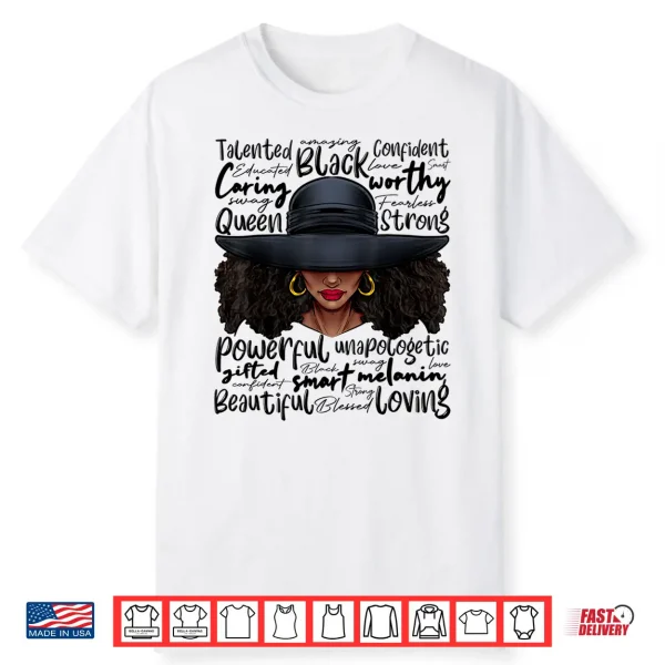 African Black History African American Ladies Juneteenth Shirt