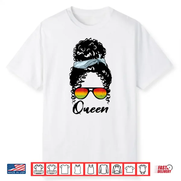 African Pride Black Women Queen Black History Month Shirt