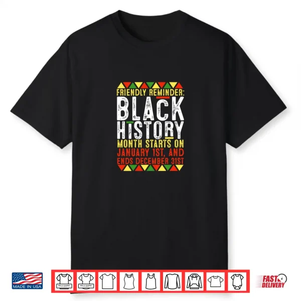 Afro American Afrocentric Pride Black History Month Shirt