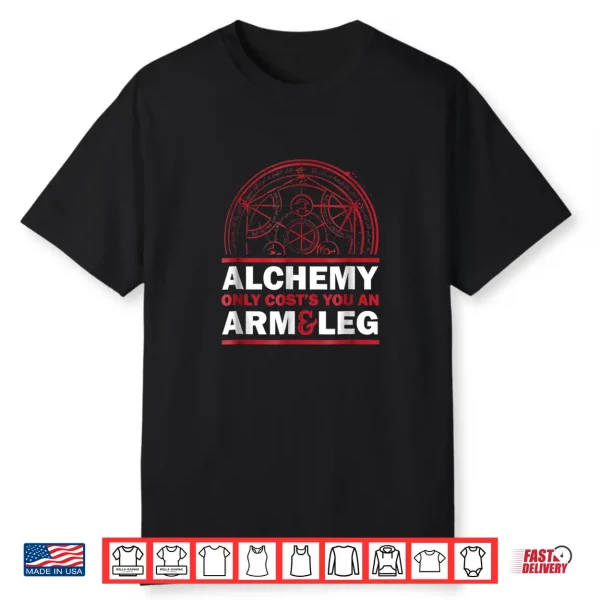 Alchemist Anime T Shirt Otaku Weeaboo