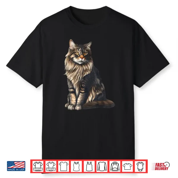American Forest Cat Maine Coon Cat Shirt