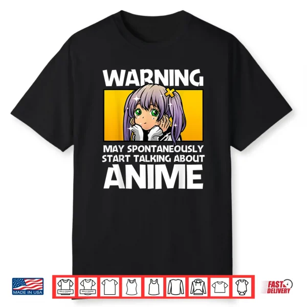 Anime Art For Women Teen Girls Men Anime Merch Anime Lovers Shirt