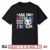 Are You Kitten Me Right Meow Anime 8Th Birthday Cat Kitten Shirt