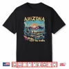 Arizona Hot As Balls Funny Backpacking Hiking Camping Travel Shirt