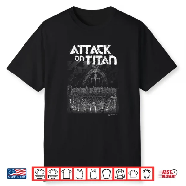 Attack On Titan The Rumbling Big Epic Battle Manga Poster Shirt