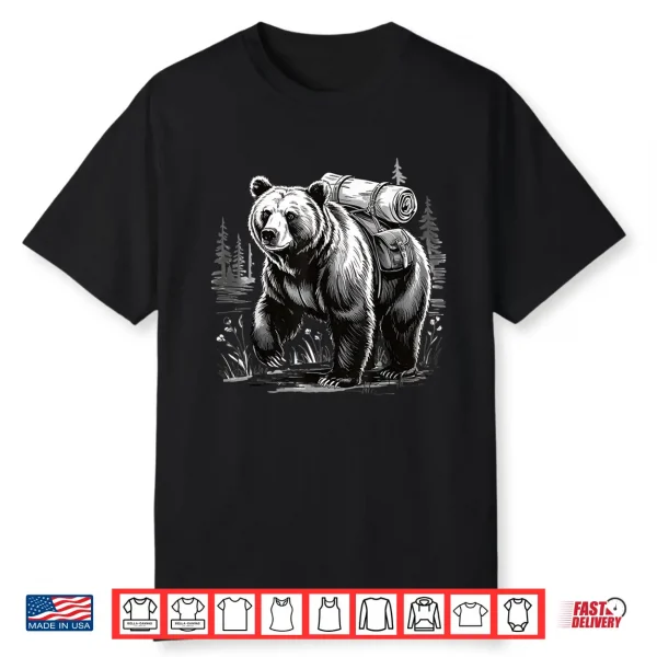 Bear Hiker Grizzly Hiking Shirt