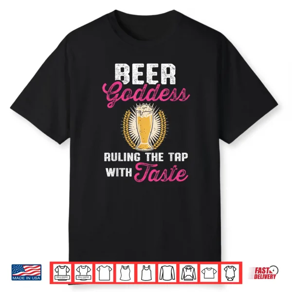 Beer Lover Girl Woman Craft Brewery Craft Beers Drinking Shirt